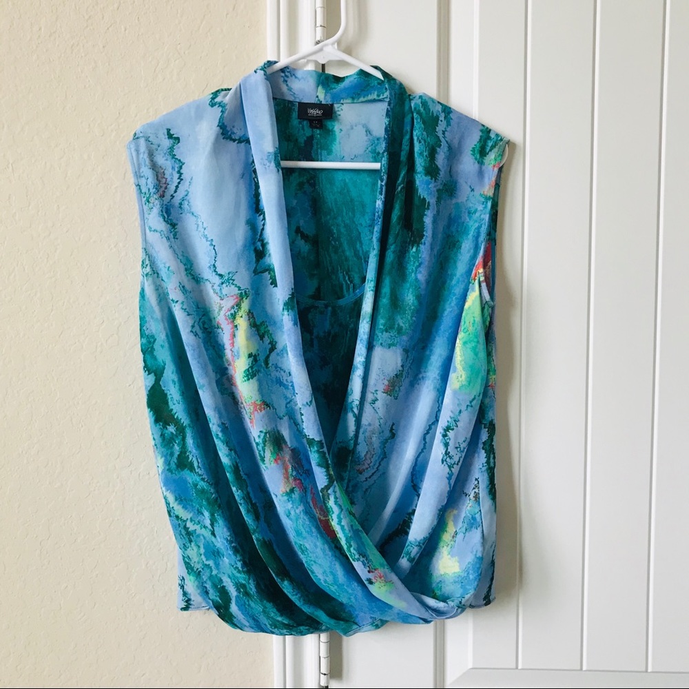 Blue Sleeveless